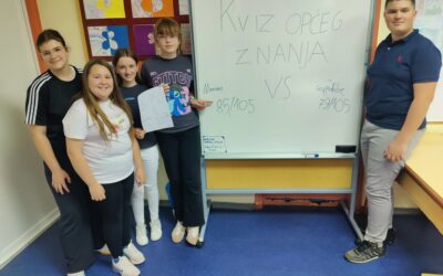 Kviz općeg znanja u režiji našeg učenika