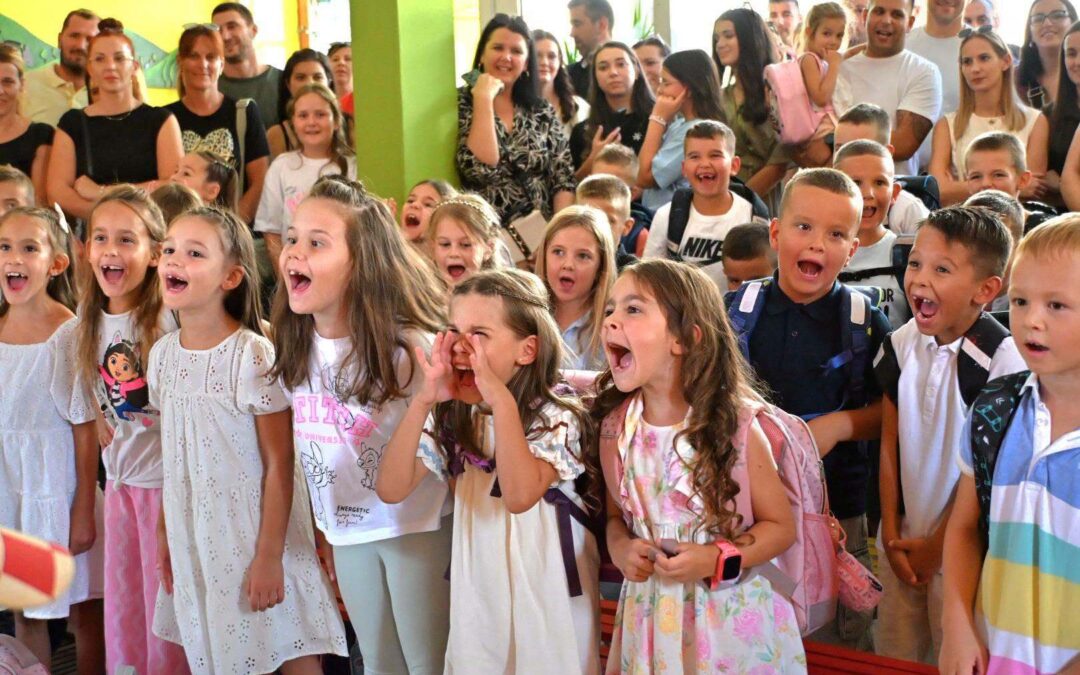 Svečani prijem prvaša u našoj školi